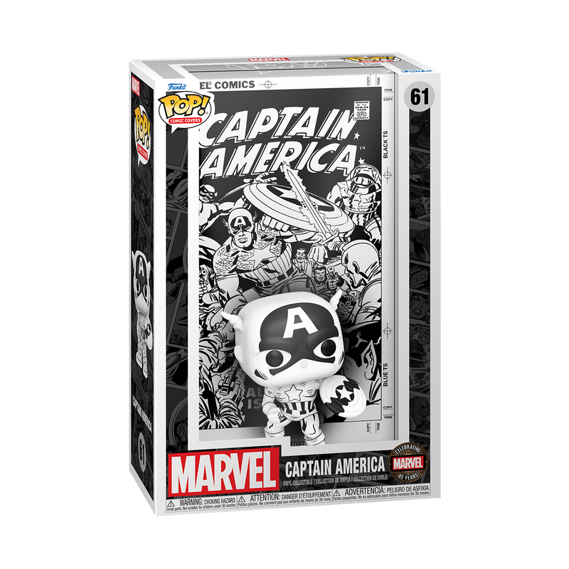 Funko Pop Comic Covers - Marvel - Captain America