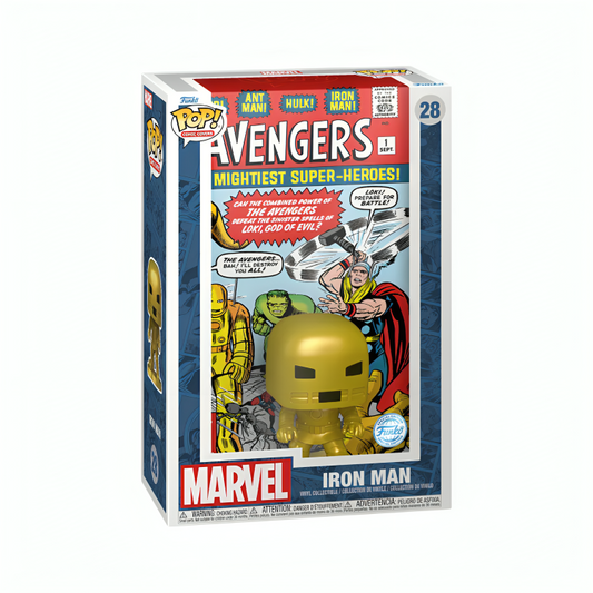 Funko Pop Comic Covers - Marvel - Iron Man (Special Edition)