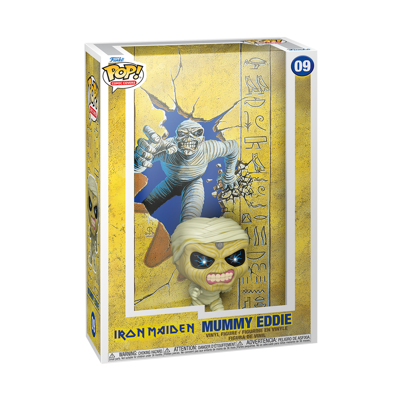 Funko Pop Comic Covers - Rocks - Iron Maiden - Mummy Eddie