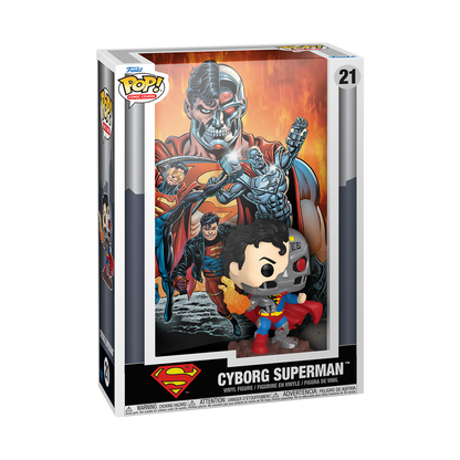 Funko Pop Covers - DC - Cyborg Superman