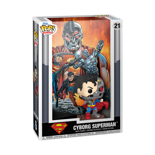 Funko Pop Covers - DC - Cyborg Superman