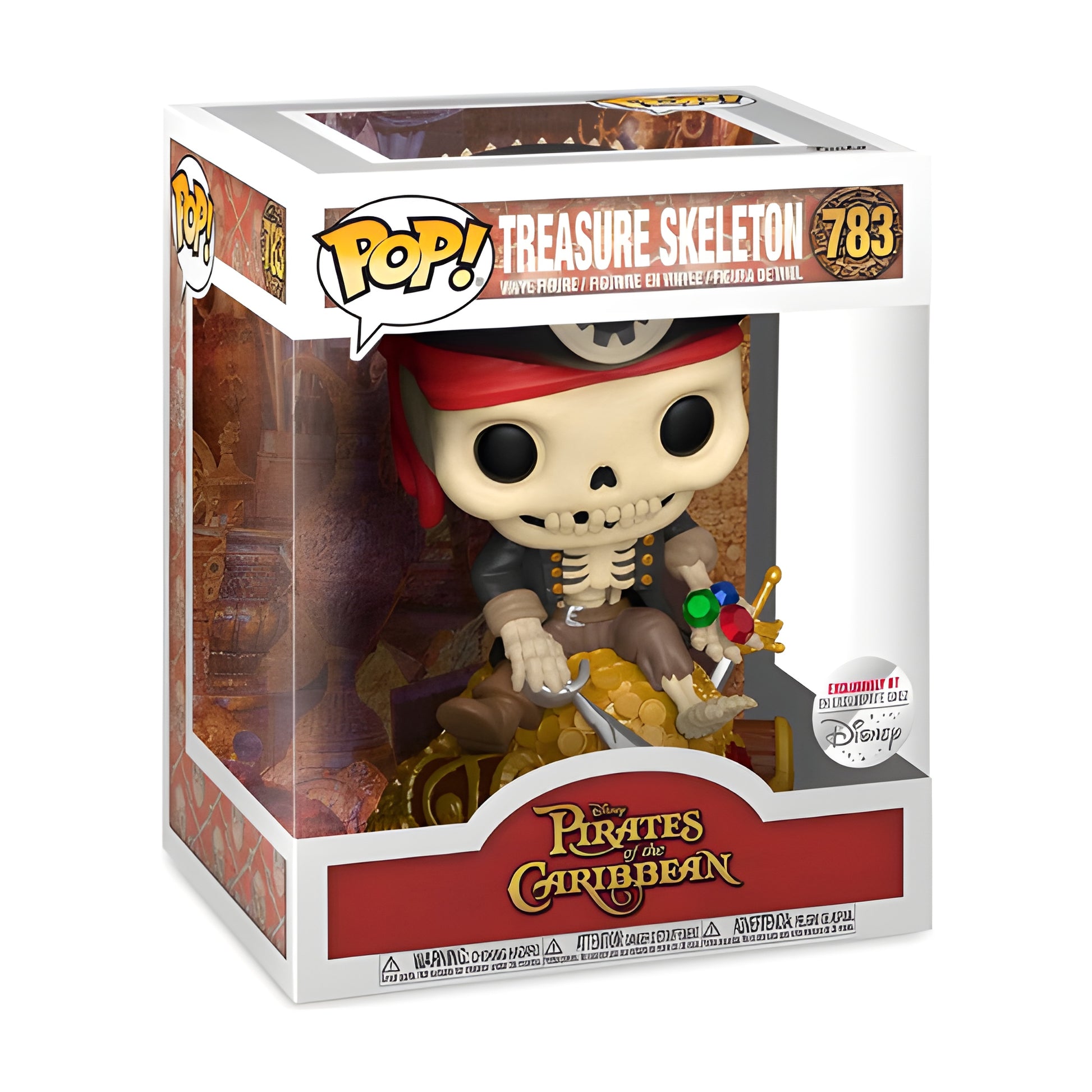  Funko Pop Deluxe - Disney - Pirates of the Caribbean - Treasure Skeleton (Exclusive)