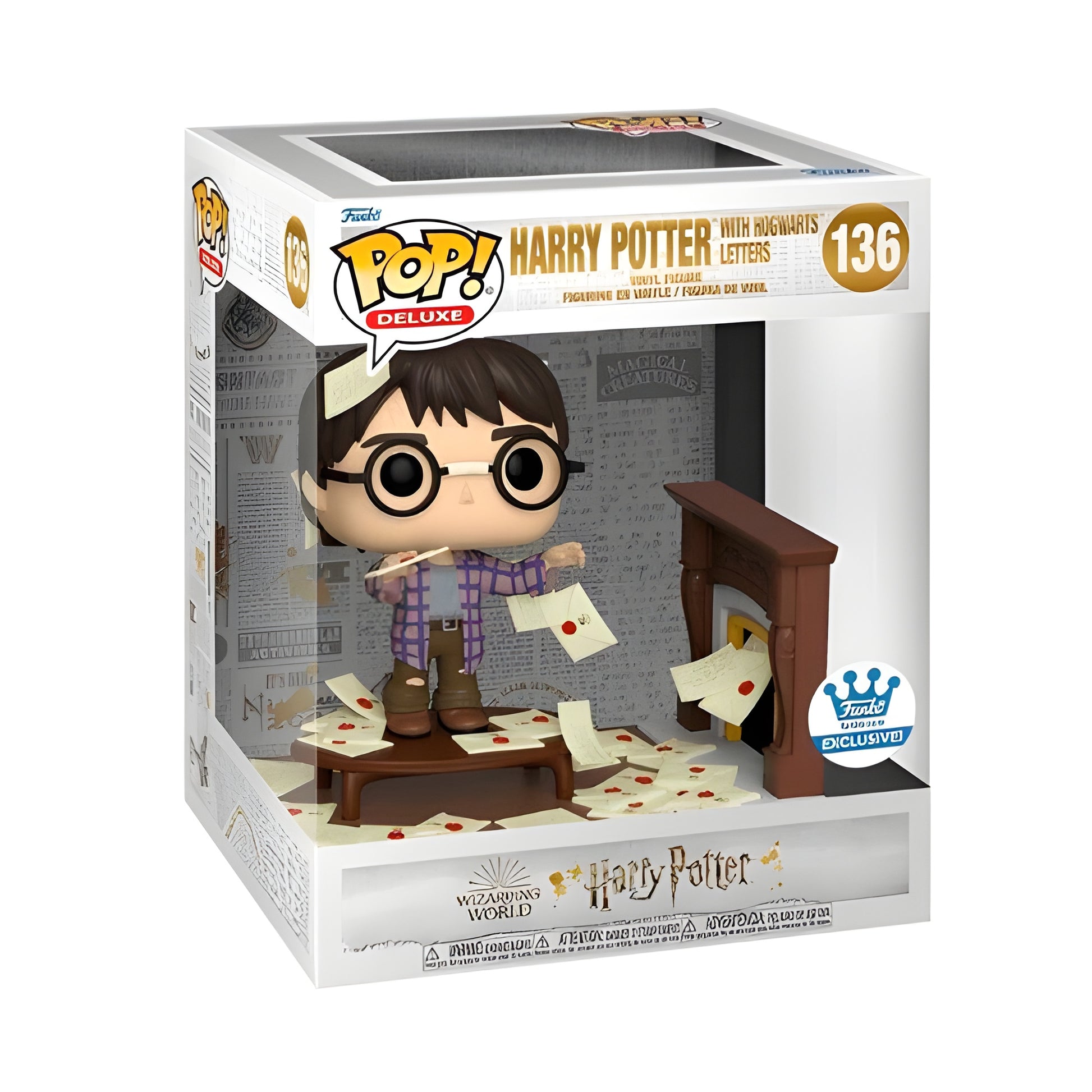 Funko Pop Deluxe - Harry Potter with Hogwarts Letters (Exclusive)