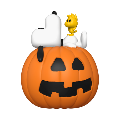 Funko Pop Deluxe - Peanuts - Snoopy & Woodstock With Pumpkin