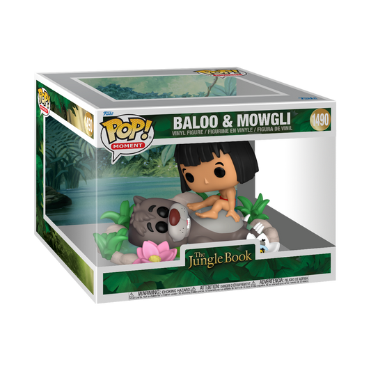 Funko Pop Moment -  Disney - The Jungle Book - Baloo & Mowgli