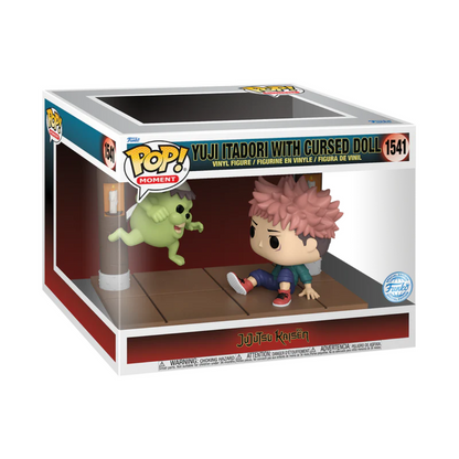 Funko Pop Moment - Jujutsu Kaisen - Yuji Itadori With Cursed Doll (Special Edition)