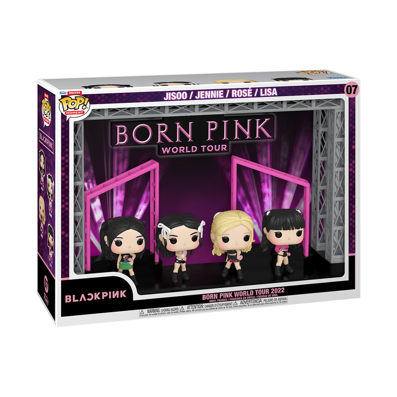 Funko Pop Moment Deluxe - BlackPink - Born PinkWorld Tour 2022 - Jissoo, Jennnie, Rosé and Lisa