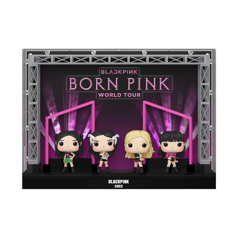 Funko Pop Moment Deluxe - BlackPink - Born PinkWorld Tour 2022 - Jissoo, Jennnie, Rosé and Lisa