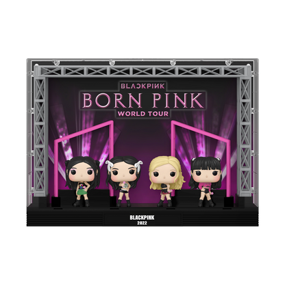 Funko Pop Moment Deluxe - BlackPink - Born PinkWorld Tour 2022 - Jissoo, Jennnie, Rosé and Lisa