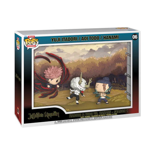 Funko Pop Moment Deluxe - Jujutsu Kaisen - Itadori & Todo vs Hanami