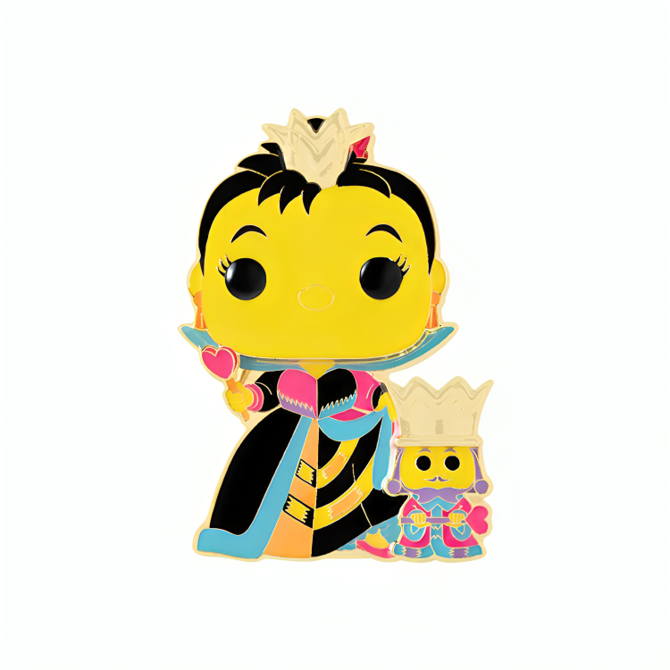 Funko Pop Pin - Disney - Queen and King of Hearts (GITD)