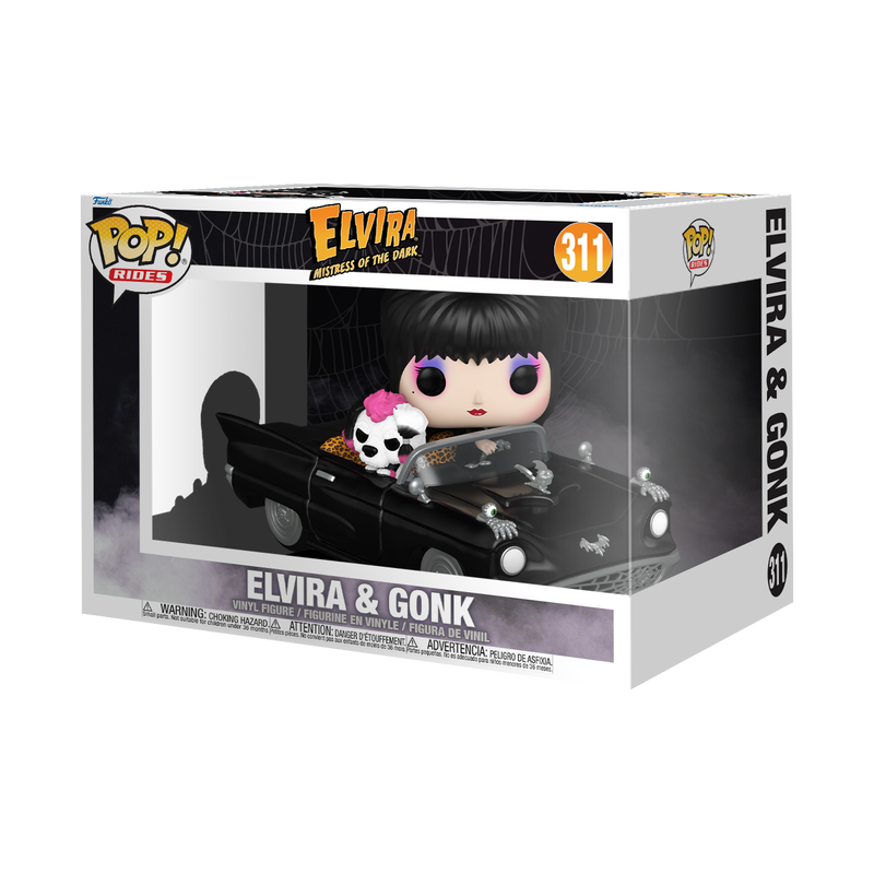  Funko Pop Rides - Elvira Mistress Of The Dark - Elvira & Gonk