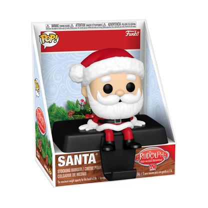 Funko Pop Stocking Hanger - Rudolph The Red-Nosed Reindeer - Santa