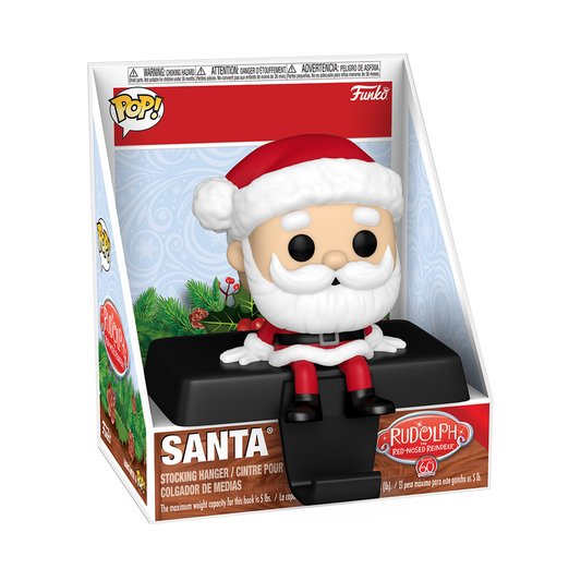 Funko Pop Stocking Hanger - Rudolph The Red-Nosed Reindeer - Santa