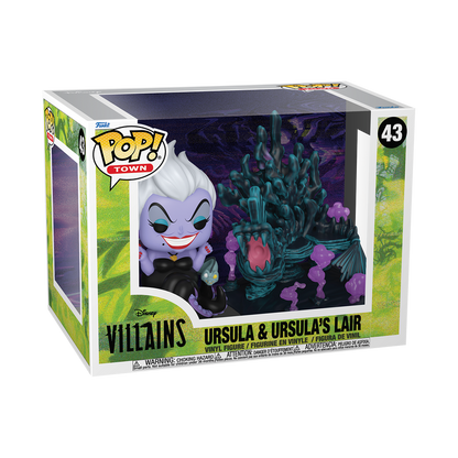 Funko Pop Town - Disney - Villains - Ursula & Ursula's Lair