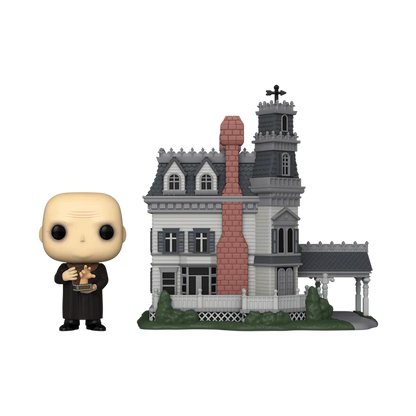 Funko Pop Town - The Addams Family - Uncle Fester & Addams Family Mansion