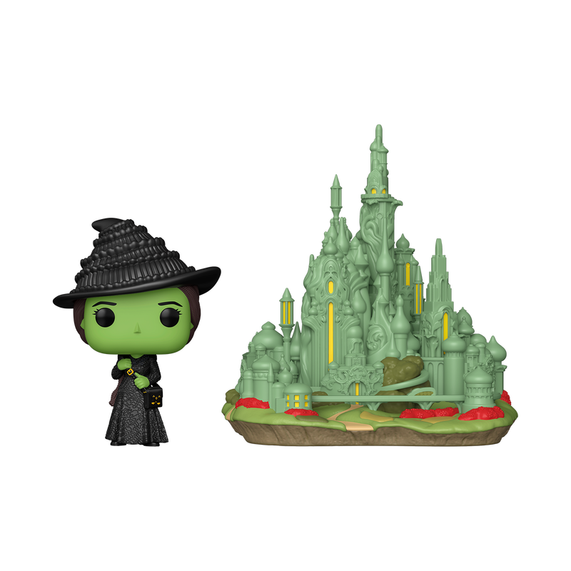 *Pré-reserva* Funko Pop Town - Wicked - Elphaba with the Emerald City