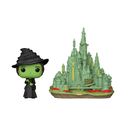 *Pré-reserva* Funko Pop Town - Wicked - Elphaba with the Emerald City