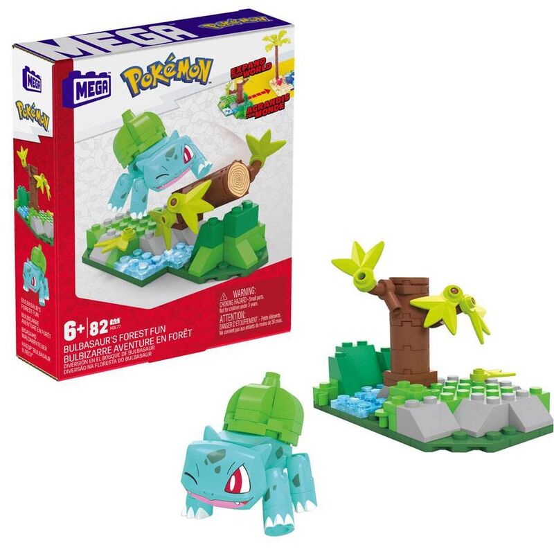 Mega Construx - Pokémon - Bulbasaur Forest Fun