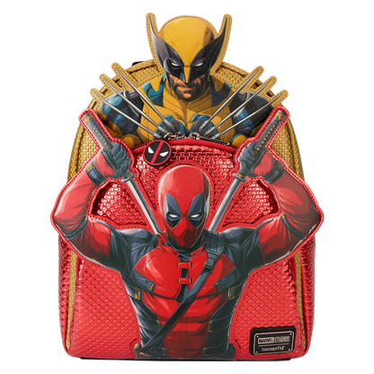 Mochila Loungefly - Marvel - Deadpool & Wolverine