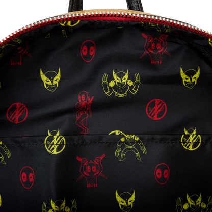 *Pré-reserva* Mochila Loungefly - Marvel - Deadpool & Wolverine