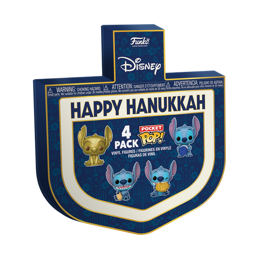 Funko Pocket Pop - Disney - Lilo & Stitch - Happy Hanukkah - Stitch (4-Pack)