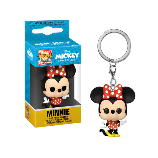 Pocket Pop Keychain - Disney - Mickey and Friends - Minnie