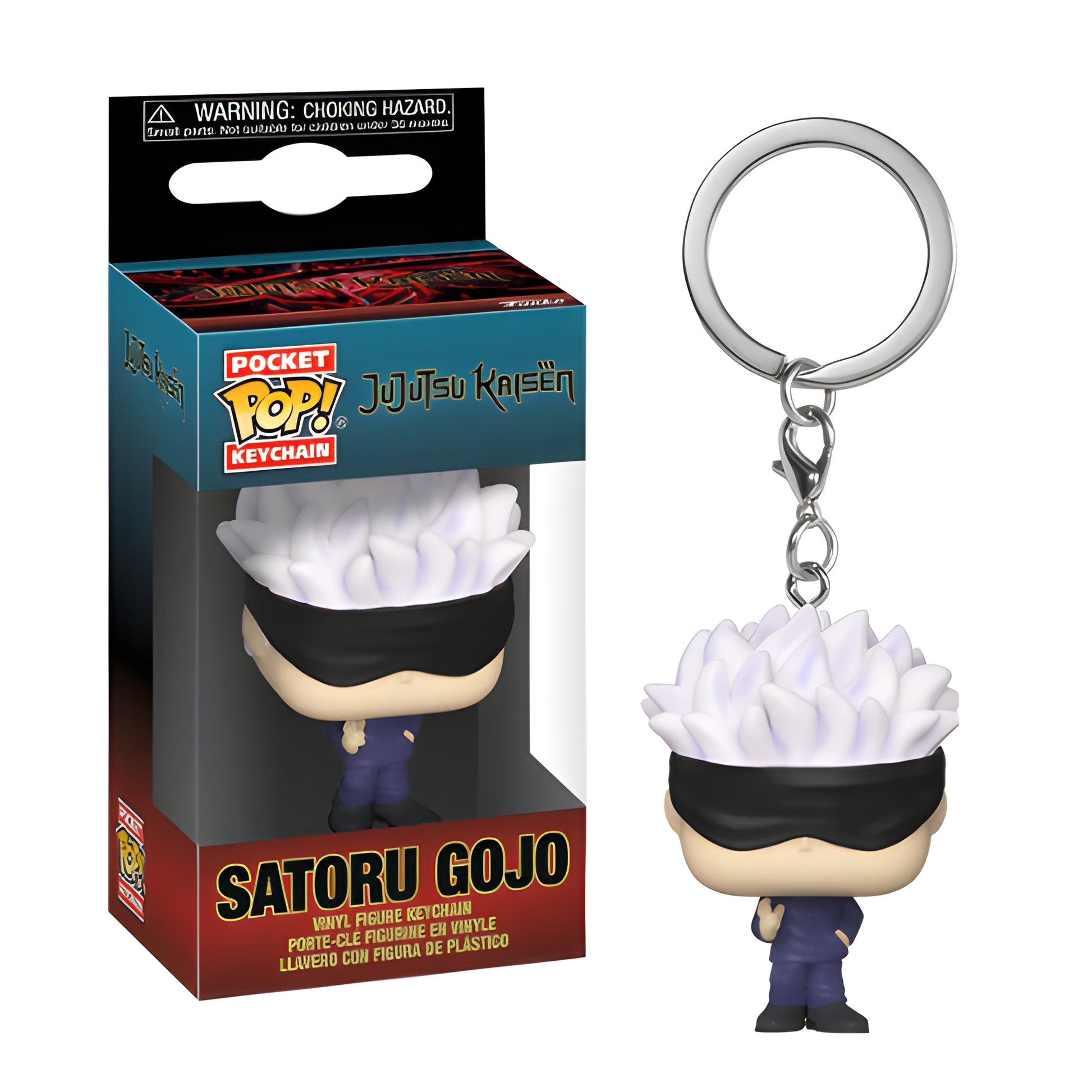 Pocket Pop Keychain - Jujutsu Kaisen - Saturo Gojo