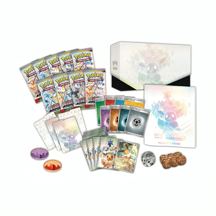  Pokémon TCG - Scarlet & Violet - Prismatic Evolutions - Elite Trainer Box