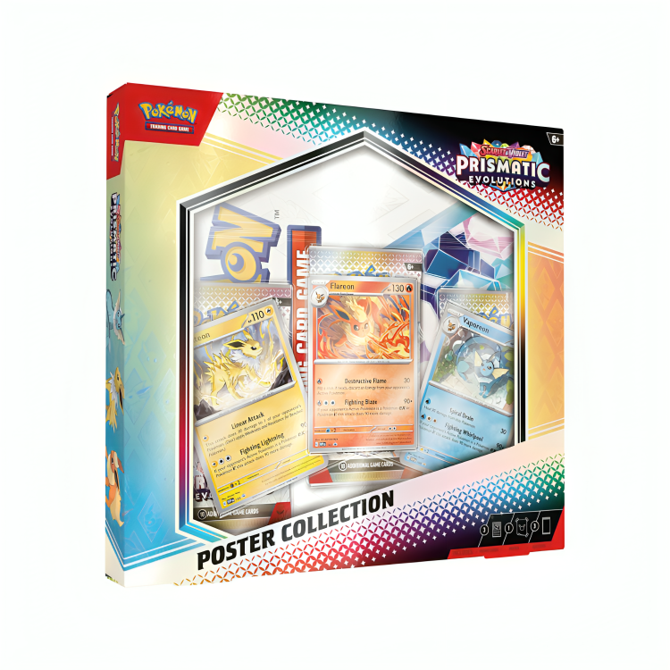 Pokémon TCG - Scarlet & Violet - Prismatic Evolutions - Poster Collection