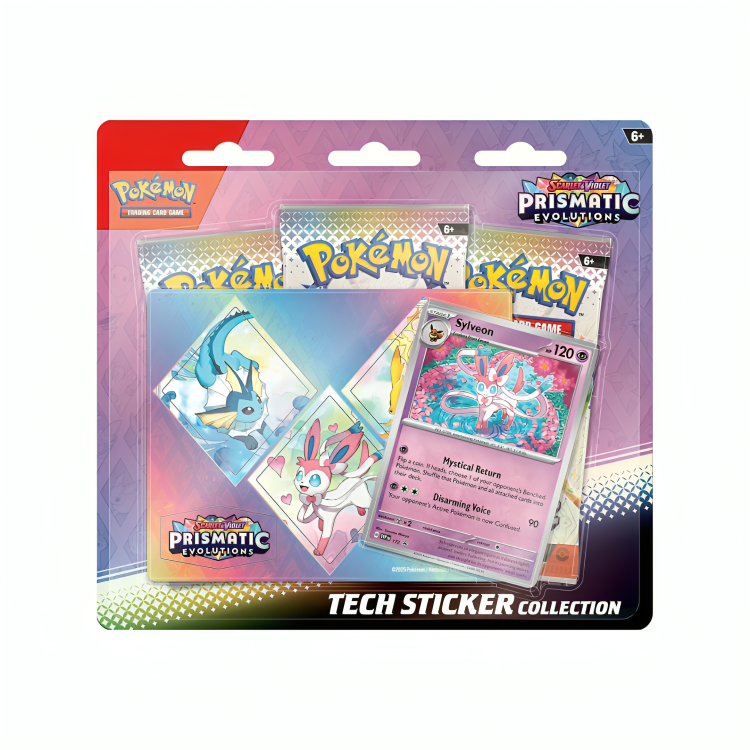 Pokémon TCG - Scarlet & Violet - Prismatic Evolutions - Sylveon Tech Sticker Collection