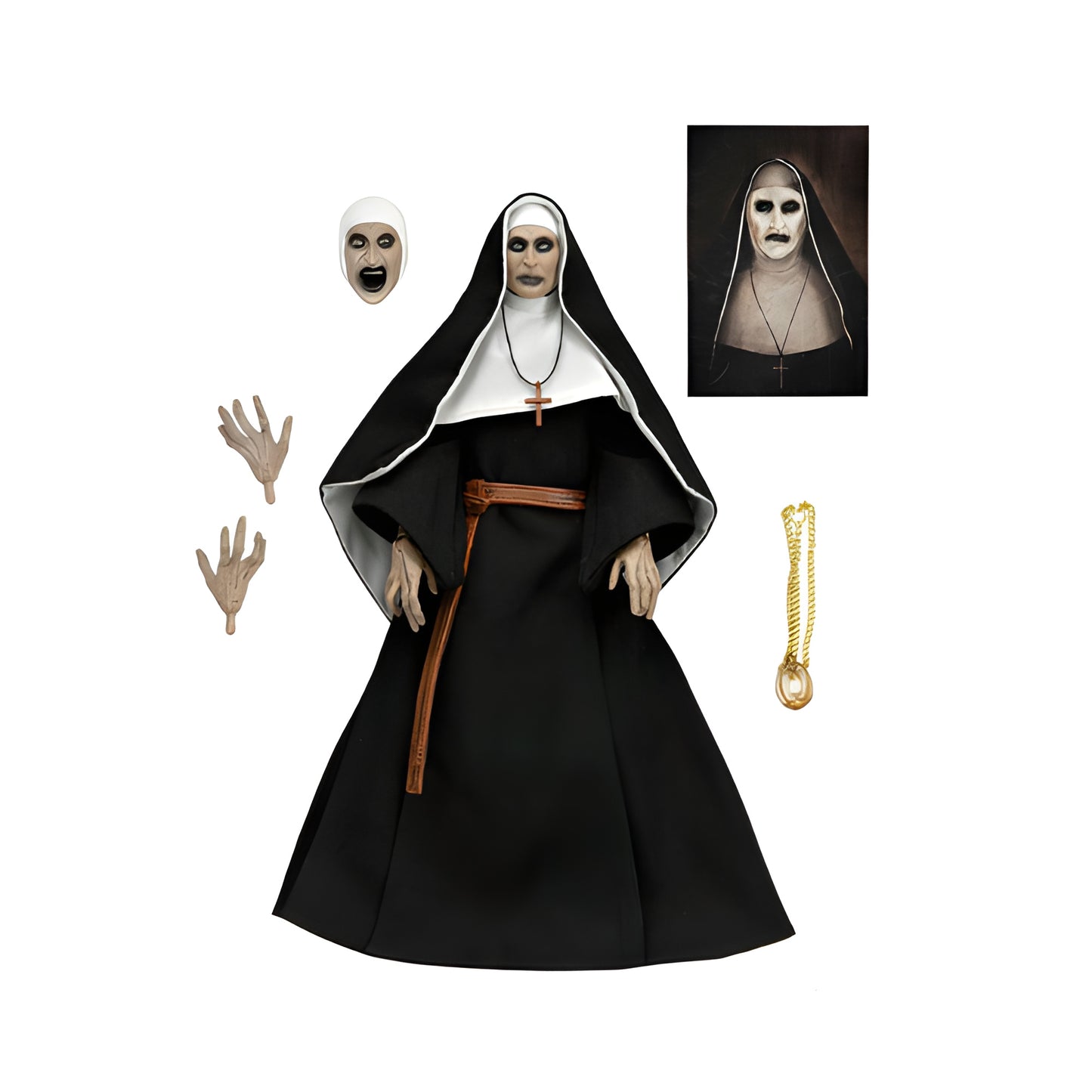 *Por encomenda* Figura Articulada - The Conjuring - The Nun - Ultimate Valak