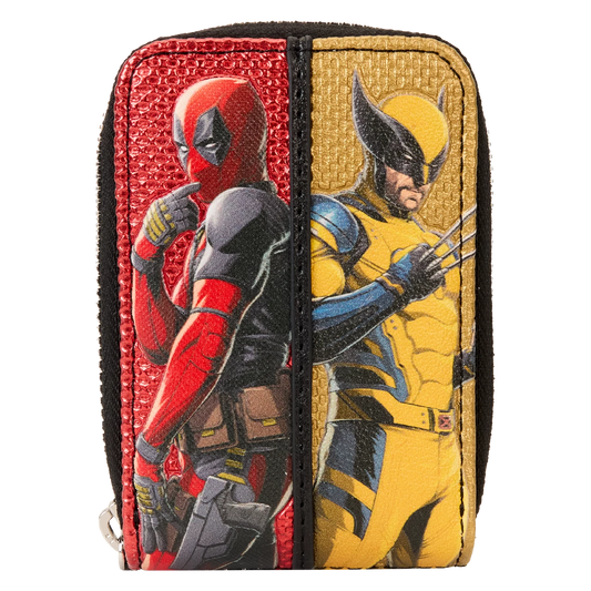  Porta Cartões Loungefly - Marvel - Deadpool & Wolverine