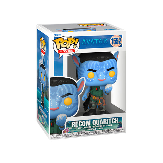 Pré-Reserva Funko Pop - Avatar - The Way of Water - Recom Quaritch