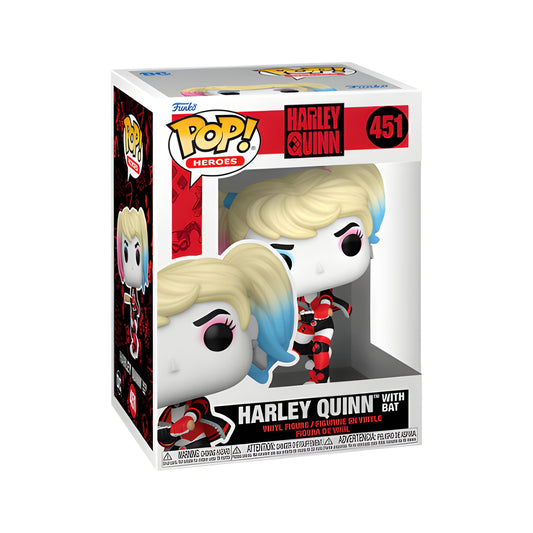 *Pré-Reserva* Funko Pop - DC - Harley Quinn (with Bat)