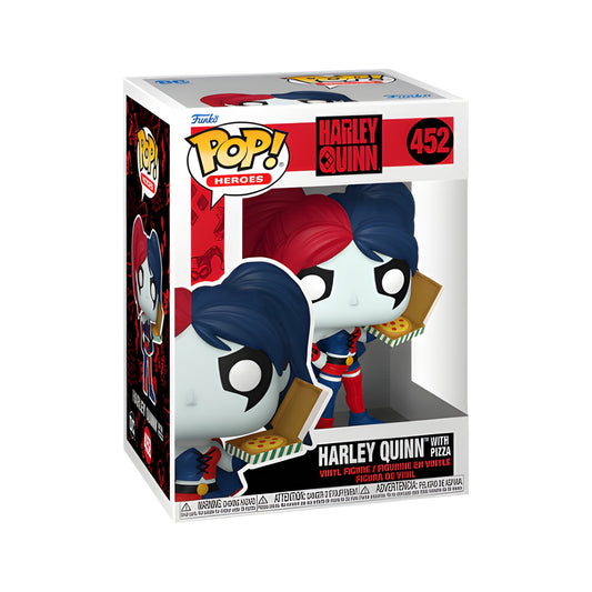 *Pré-Reserva* Funko Pop - DC - Harley Quinn (with Pizza)