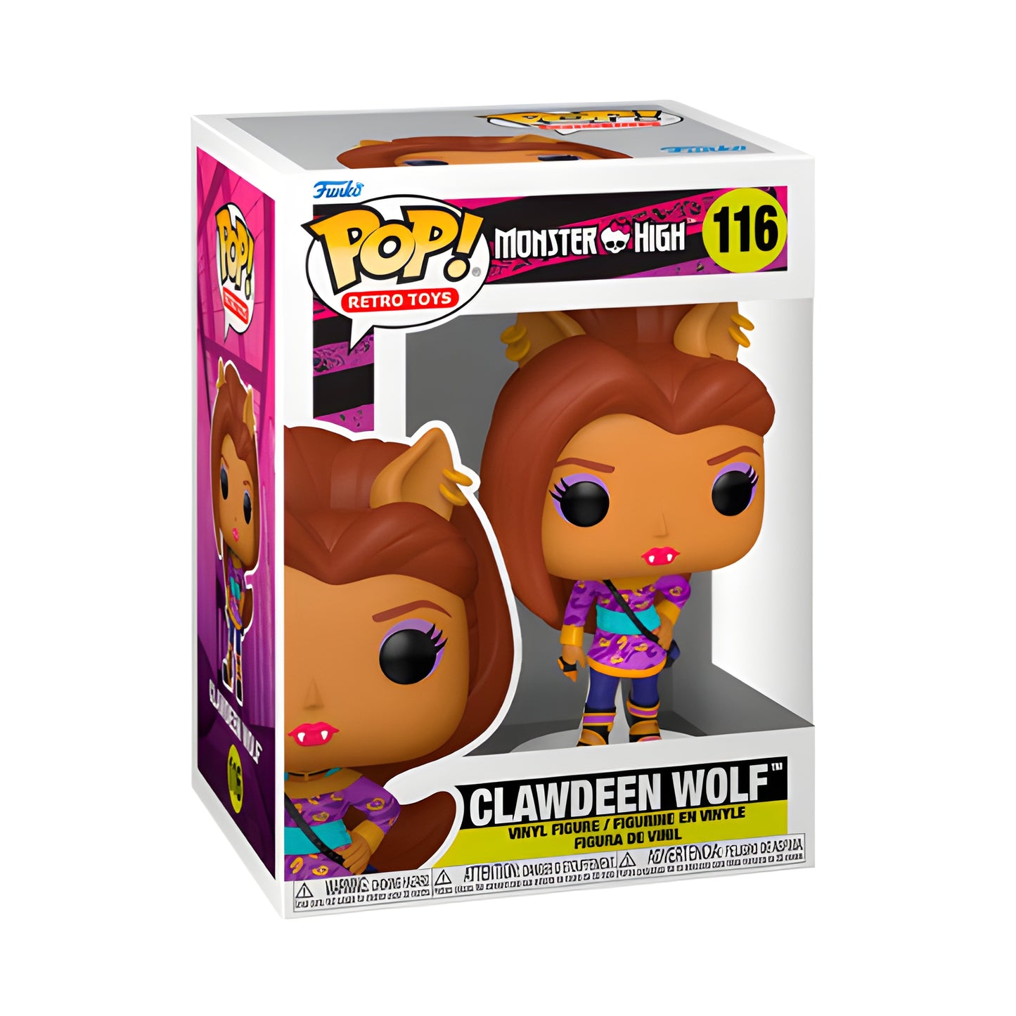 *Pré-Reserva* Funko Pop - Monster High - Clawdeen Wolf