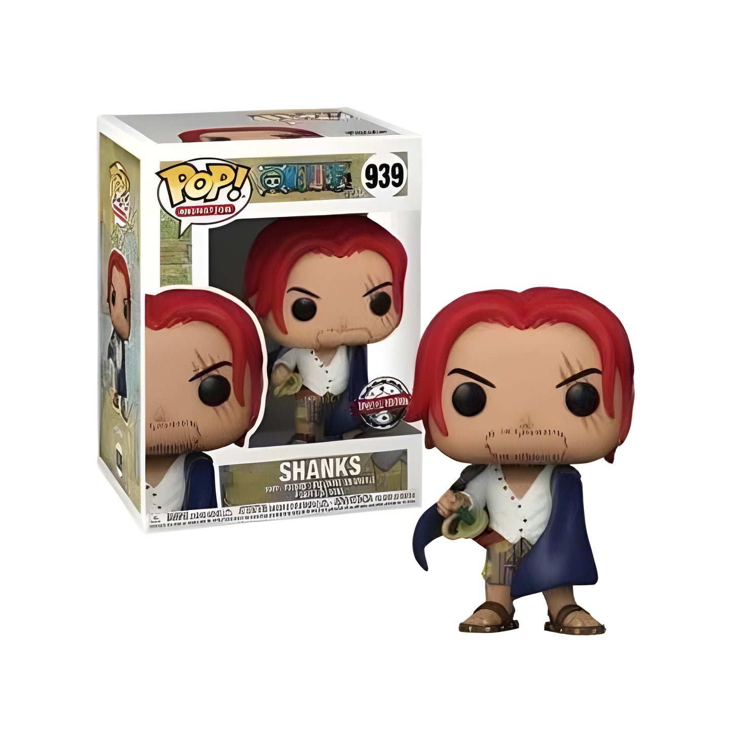 *Pré-Reserva* Funko Pop - One Piece - Shanks