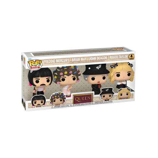 *Pré-Reserva* Funko Pop - Rocks - Queen - I Want to Break Free (4 Pack)