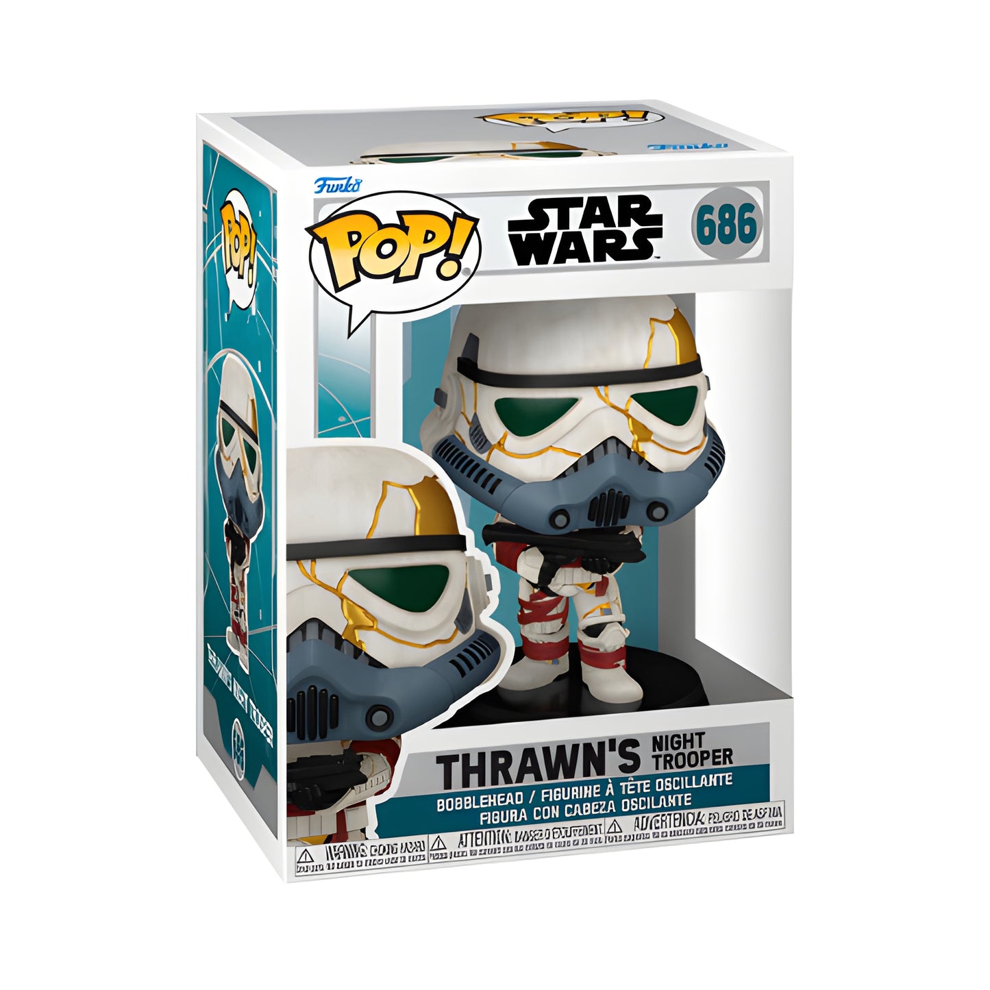 *Pré-Reserva* Funko Pop - Star Wars - Ahsoka 2 - Thrawn's Night Trooper