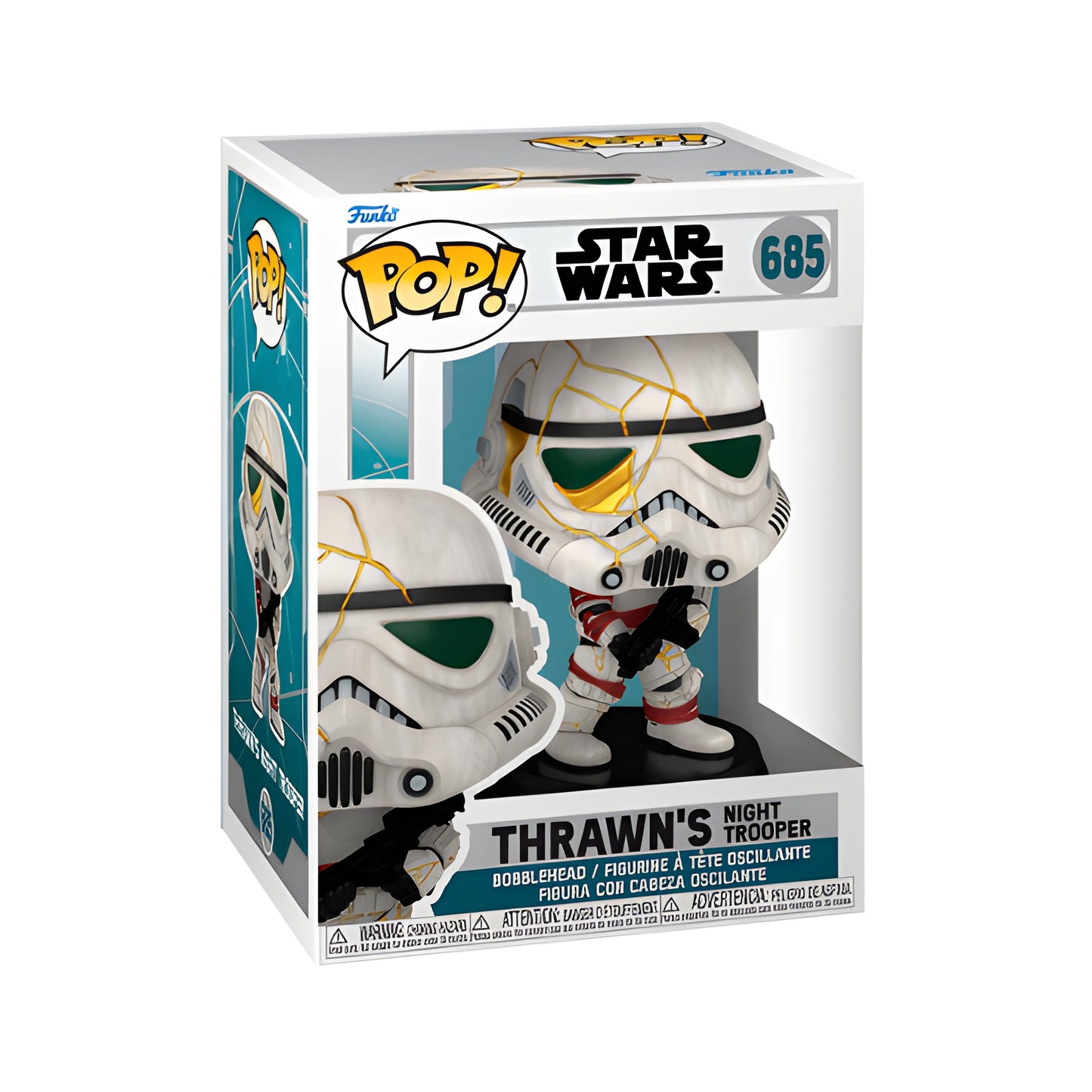 *Pré-Reserva* Funko Pop - Star Wars - Ahsoka 2 - Thrawn's Night Trooper