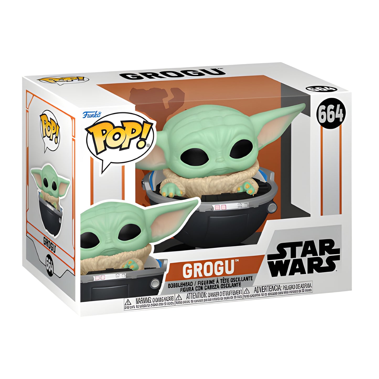 *Pré-Reserva* Funko Pop - Star Wars - Mandalorian 9 - Grogu