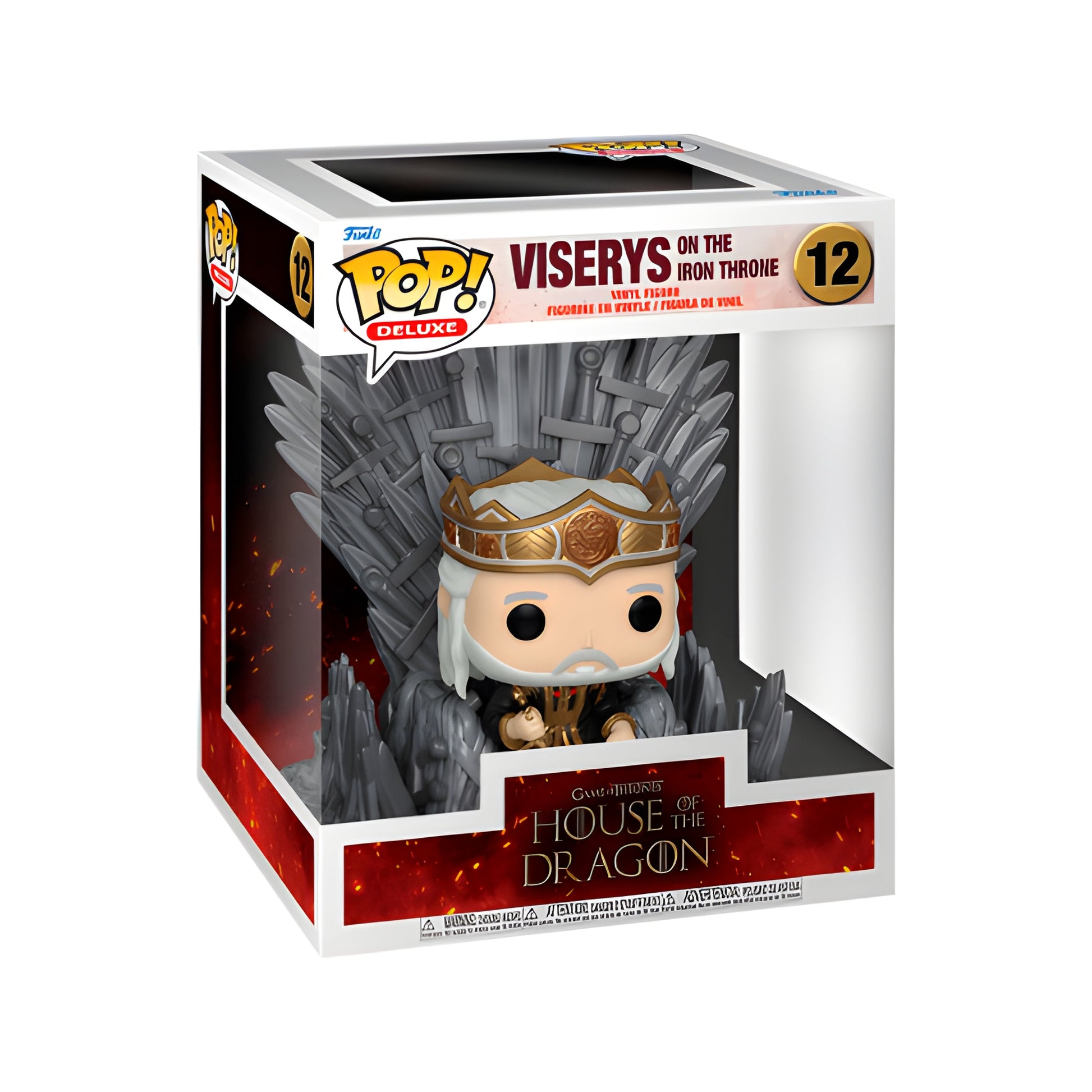 *Pré-Reserva* Funko Pop Deluxe - House of the Dragon - Viserys on the Iron Throne