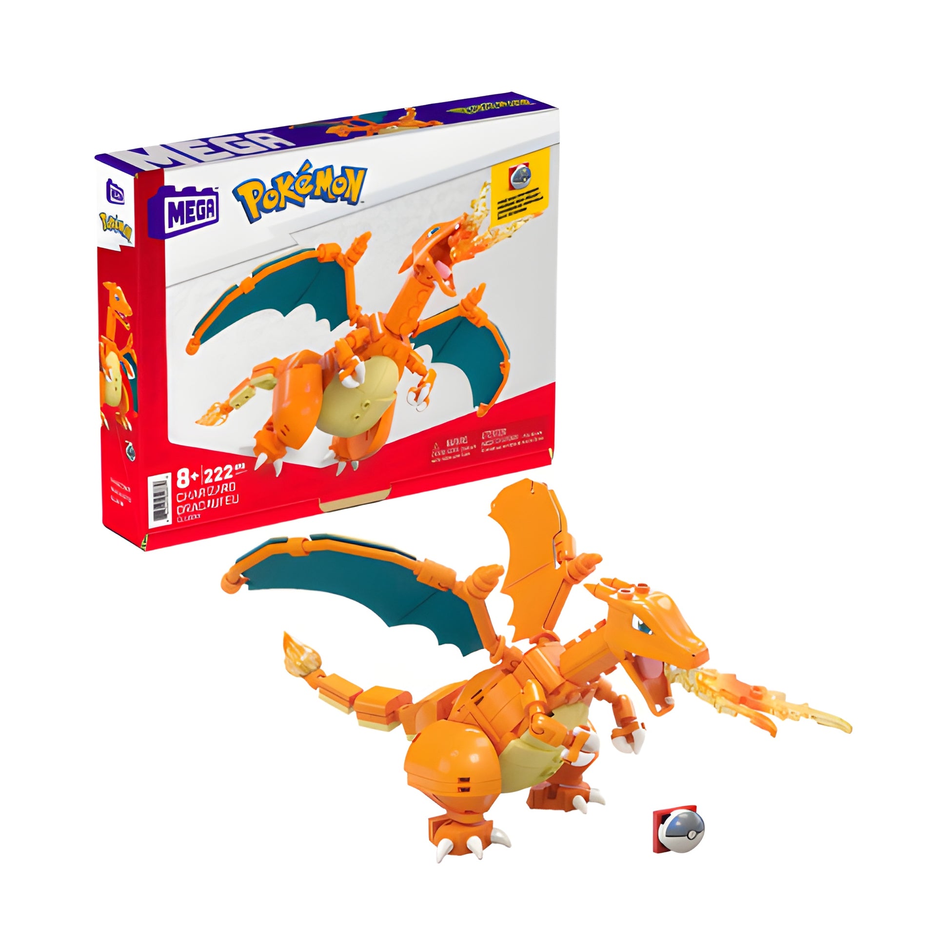 *Pré-Reserva* Mega Construx - Pokémon - Charizard