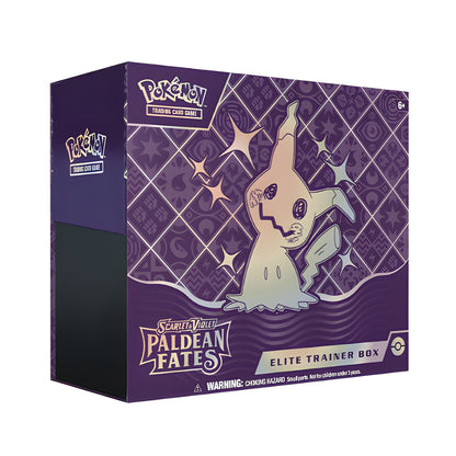 *Pré-Reserva* Pokémon TCG - Elite Trainer Box - Scarlet & Violet - Paldean Fates