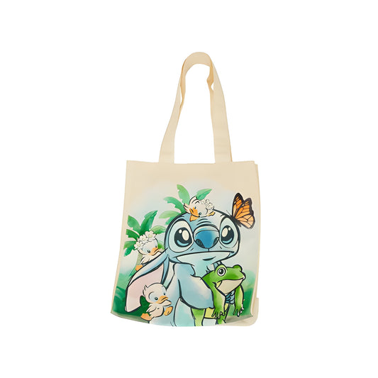 *Pré-Reserva* Tote Bag Loungefly - Disney - Lilo & Stitch - Stitch Primavera