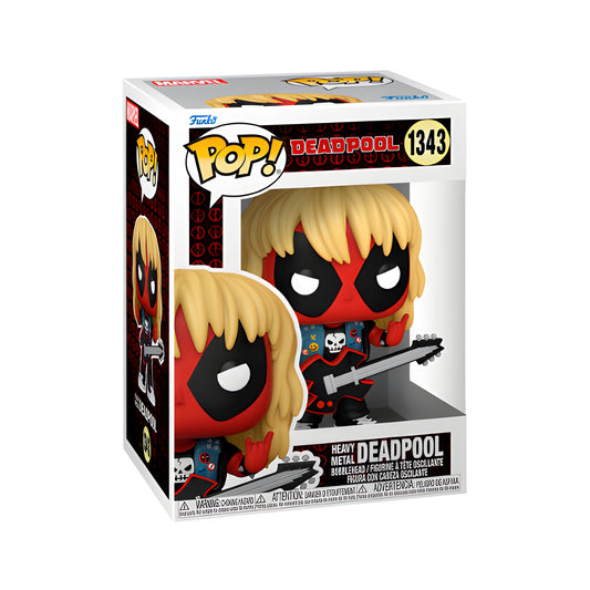 *Pré-reserva* Funko Pop - Marvel - Deadpool (Heavy Metal)