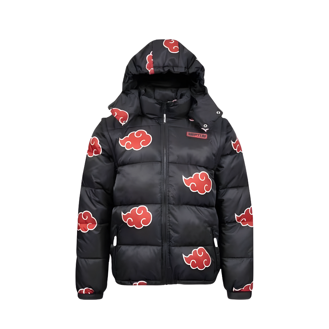 Puffer Jacket - Naruto Shippuden - AkatsukiPuffer Jacket - Naruto Shippuden - Akatsuki