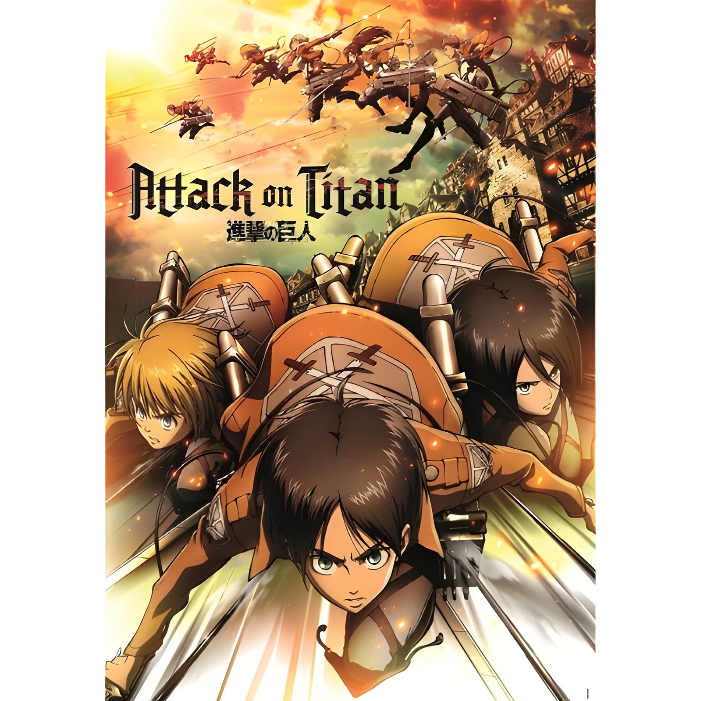 Puzzle 1000 peças - Attack on Titan