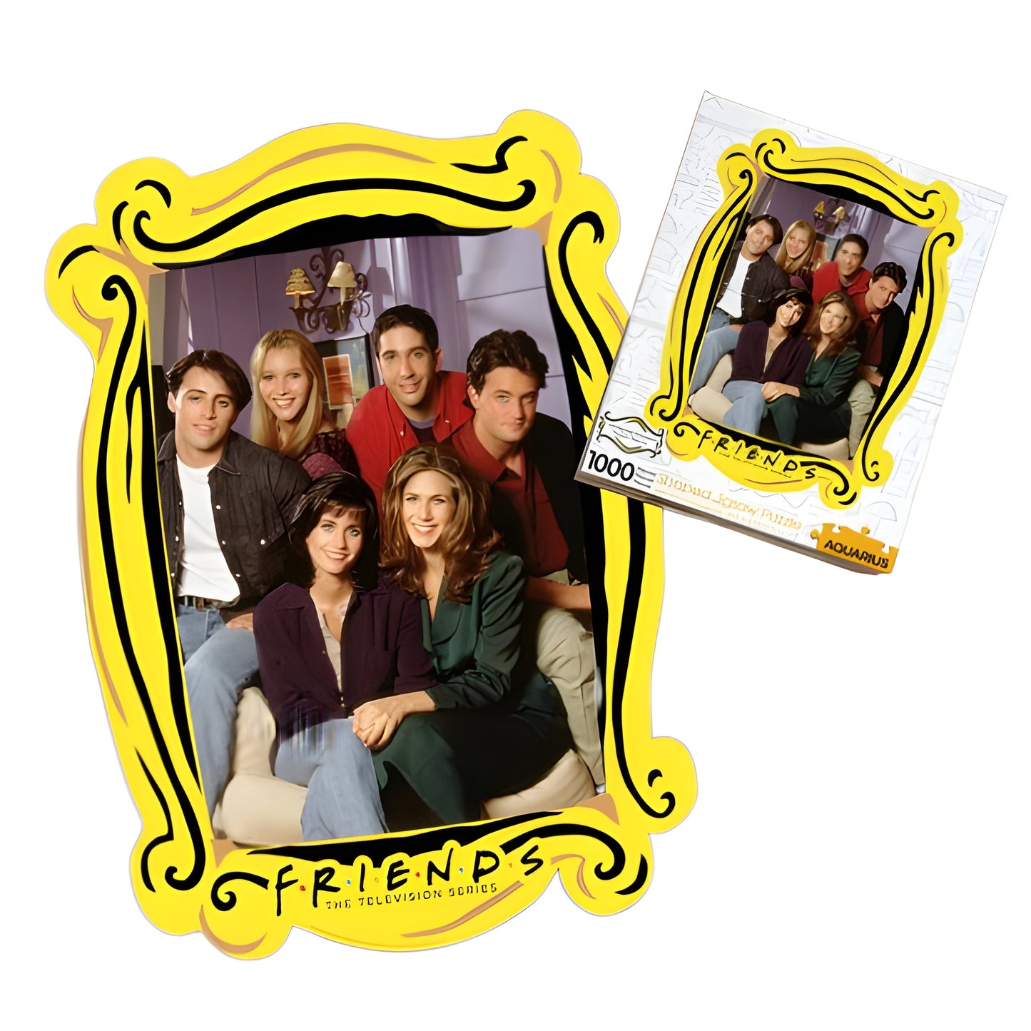 Puzzle 1000 peças - Friends - Apartment Diecut